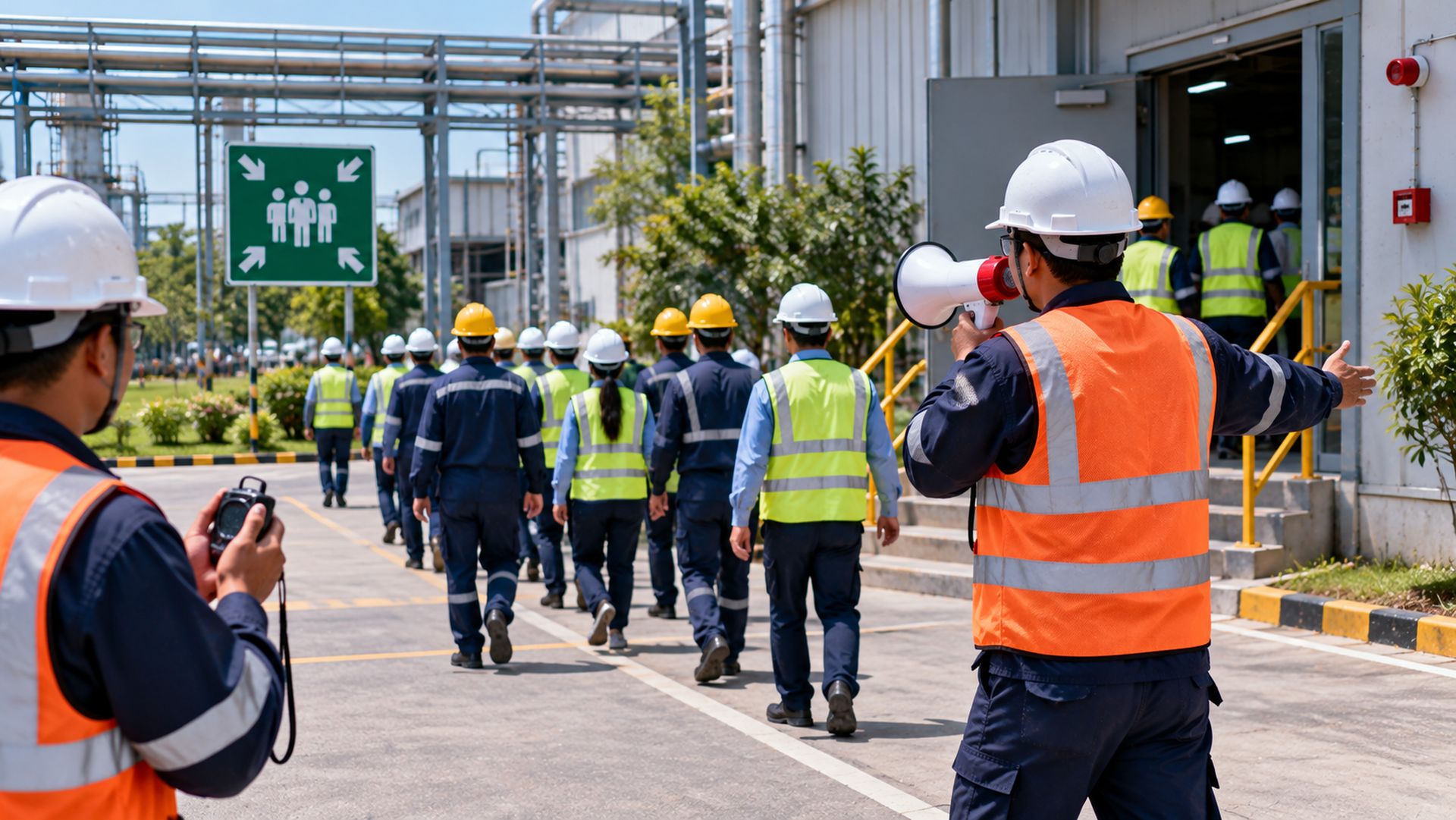 Mock Drill & Staff Training - illustrative