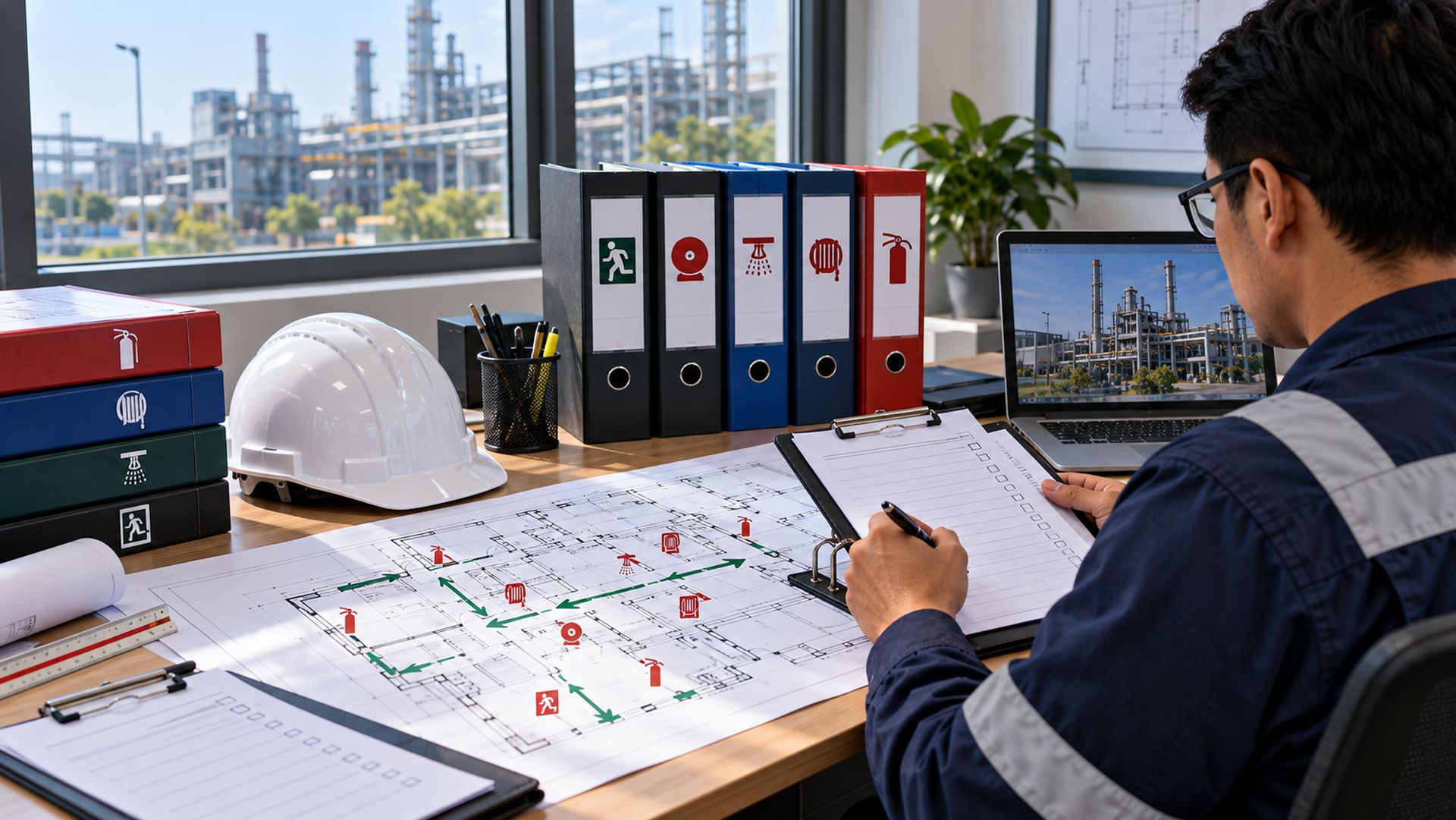 Fire Safety Compliance Support - illustrative